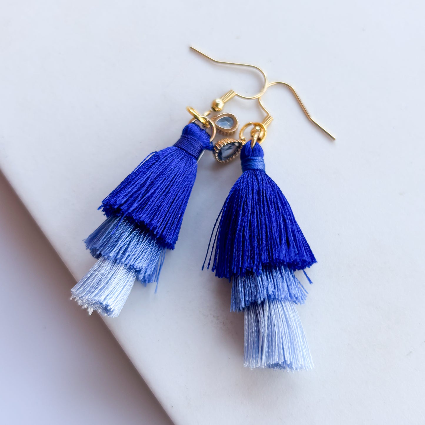 TASSEL CHARM EARRINGS