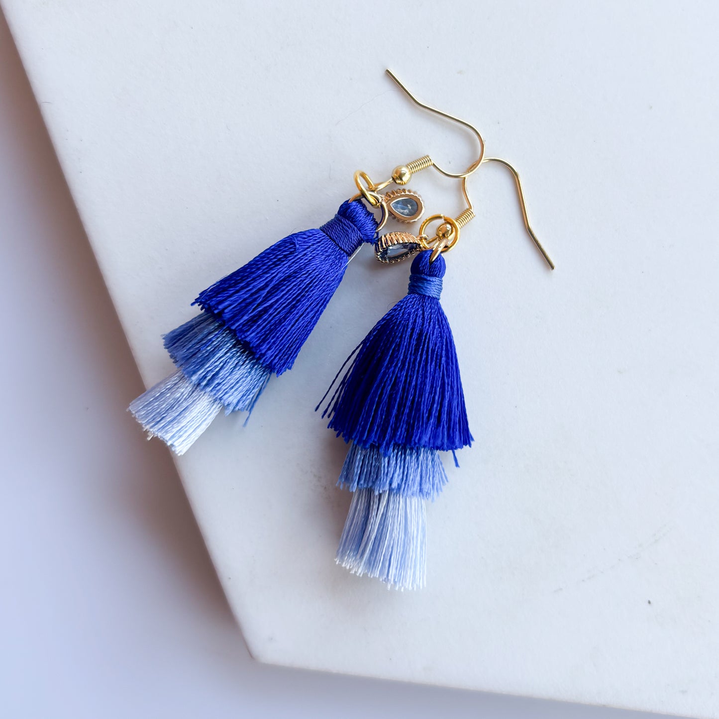 TASSEL CHARM EARRINGS
