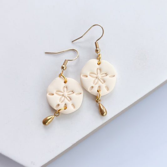 SAND DOLLAR EARRINGS