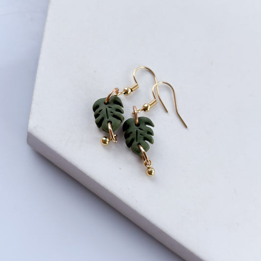 MONSTERA EARRINGS