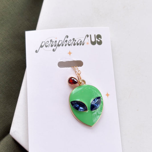 ALIEN CHARM NECKLACE