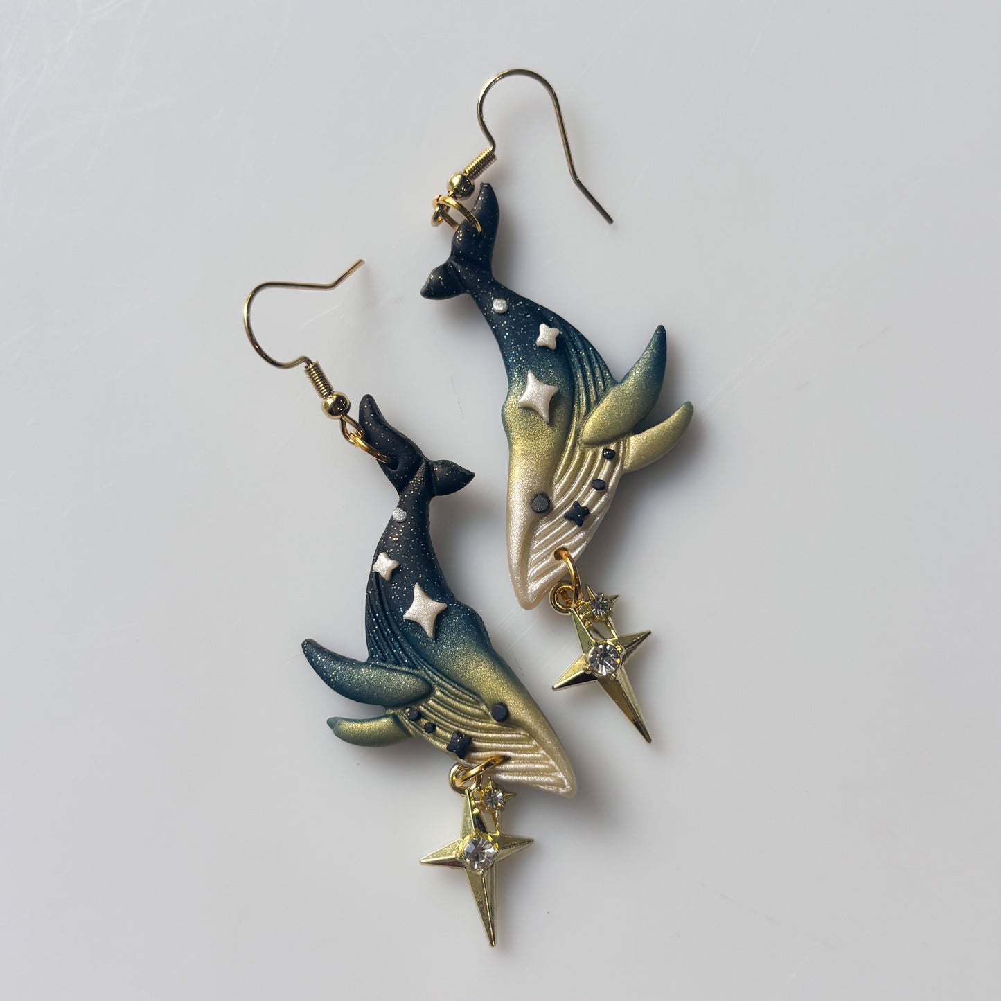 STARRY WHALE EARRINGS