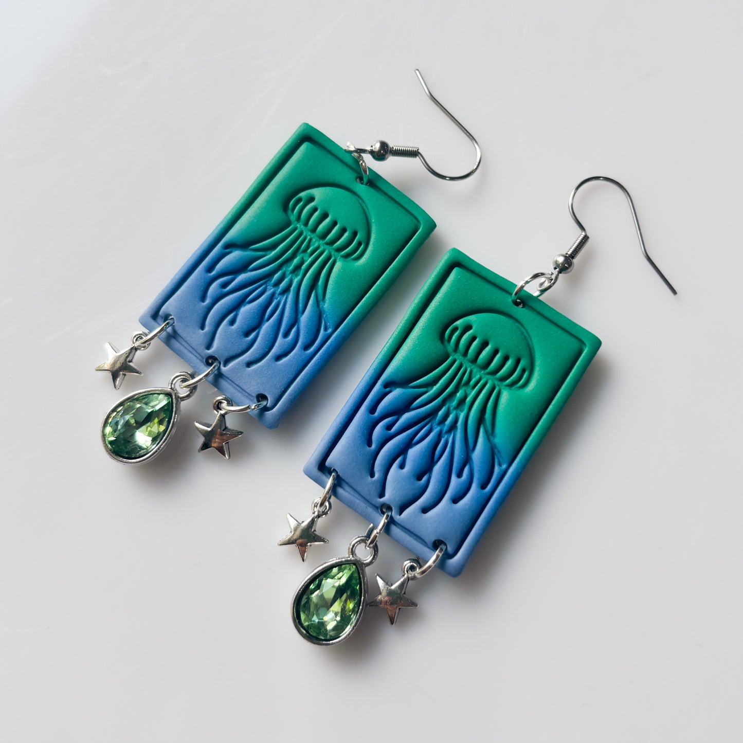 JELLYFISH IMPRINT EARRINGS