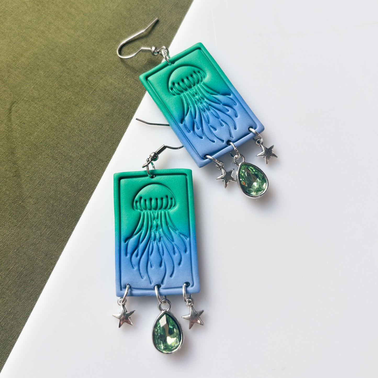 JELLYFISH IMPRINT EARRINGS