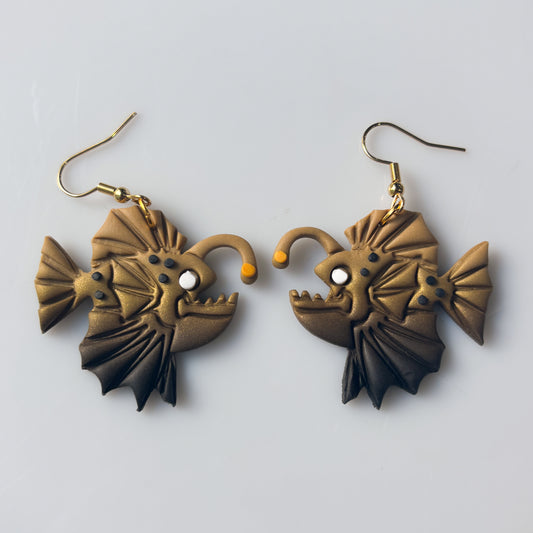 ANGLER FISH EARRINGS