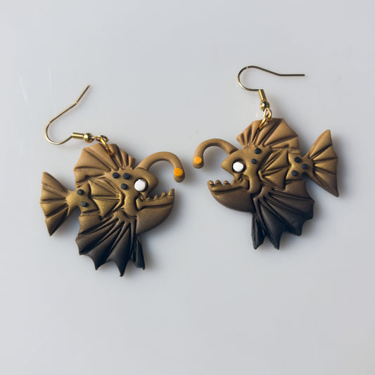 ANGLER FISH EARRINGS