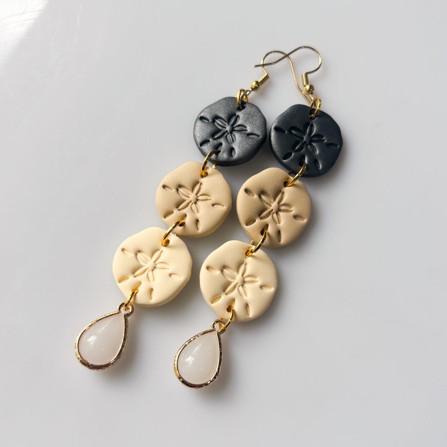 SAND DOLLAR TRIO EARRINGS