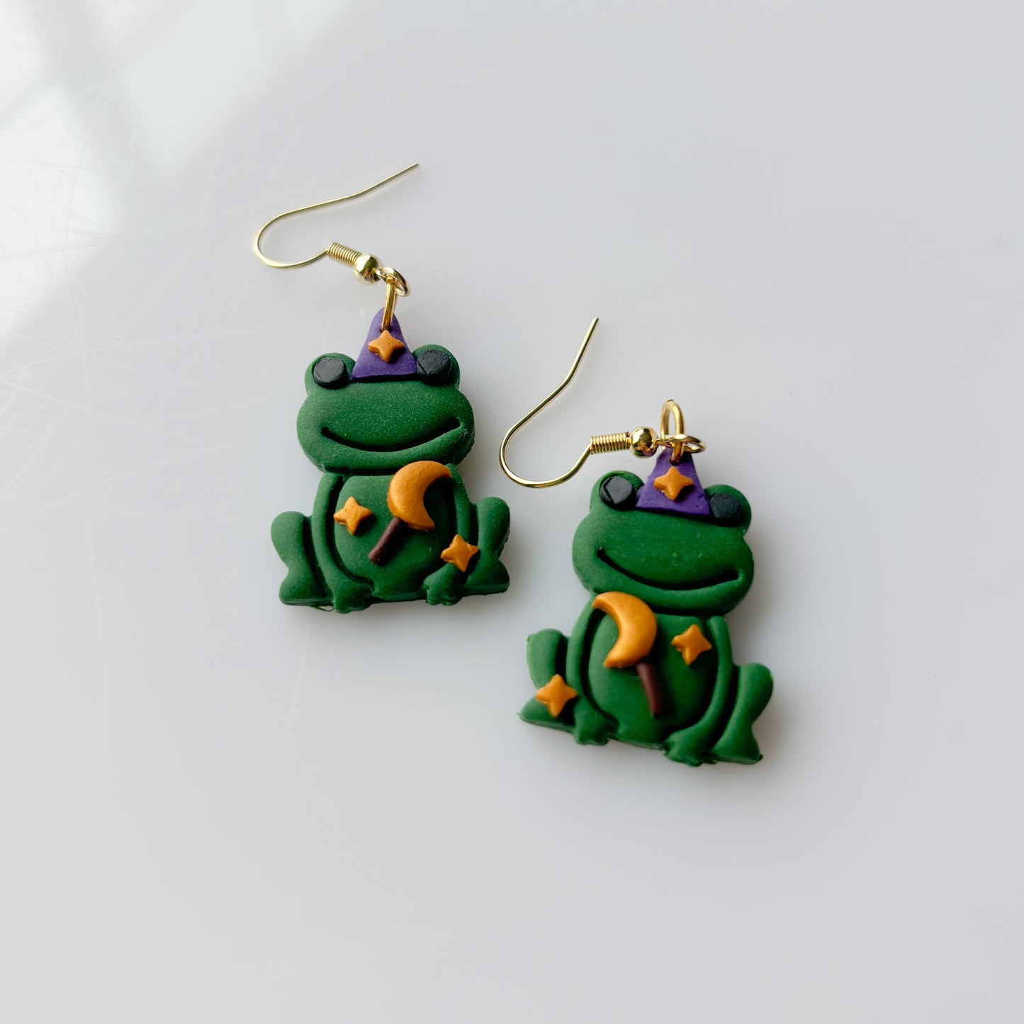 MAGIC WIZARD FROG EARRINGS