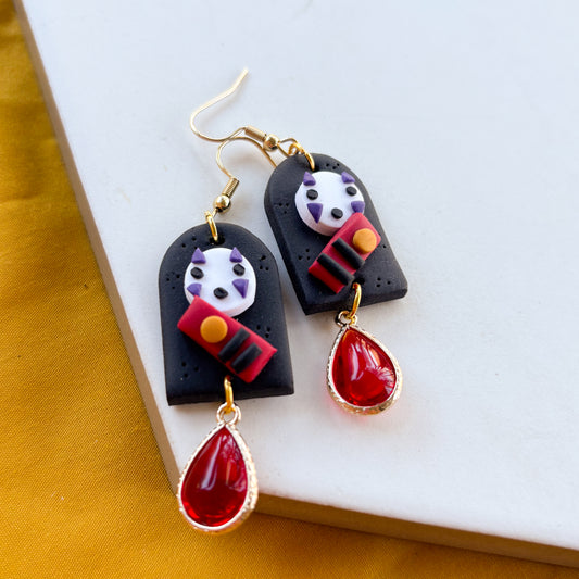 NO FACE & TOKEN EARRINGS