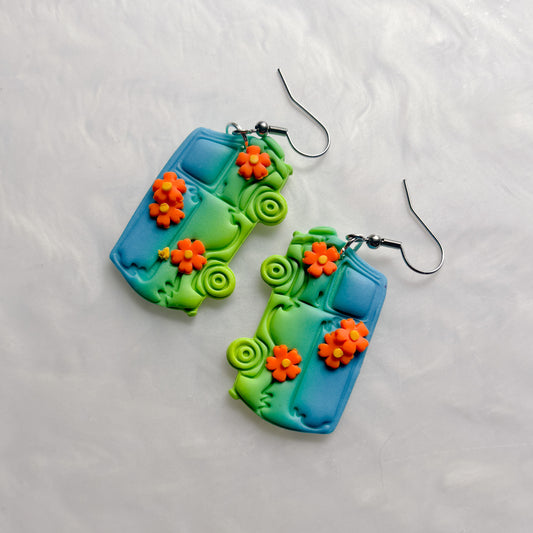 MYSTERY MACHINE EARRINGS