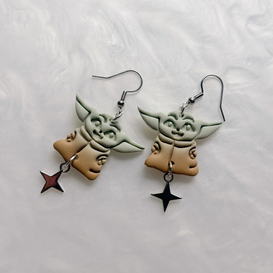 BABY YODA EARRINGS