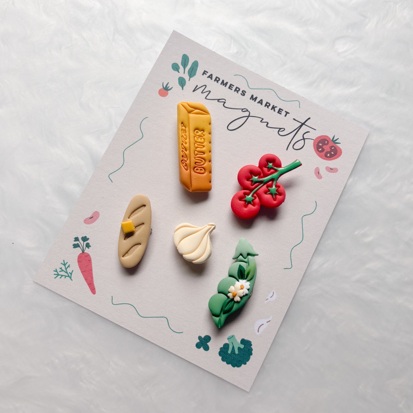 FARMERS MARKET MAGNET SET