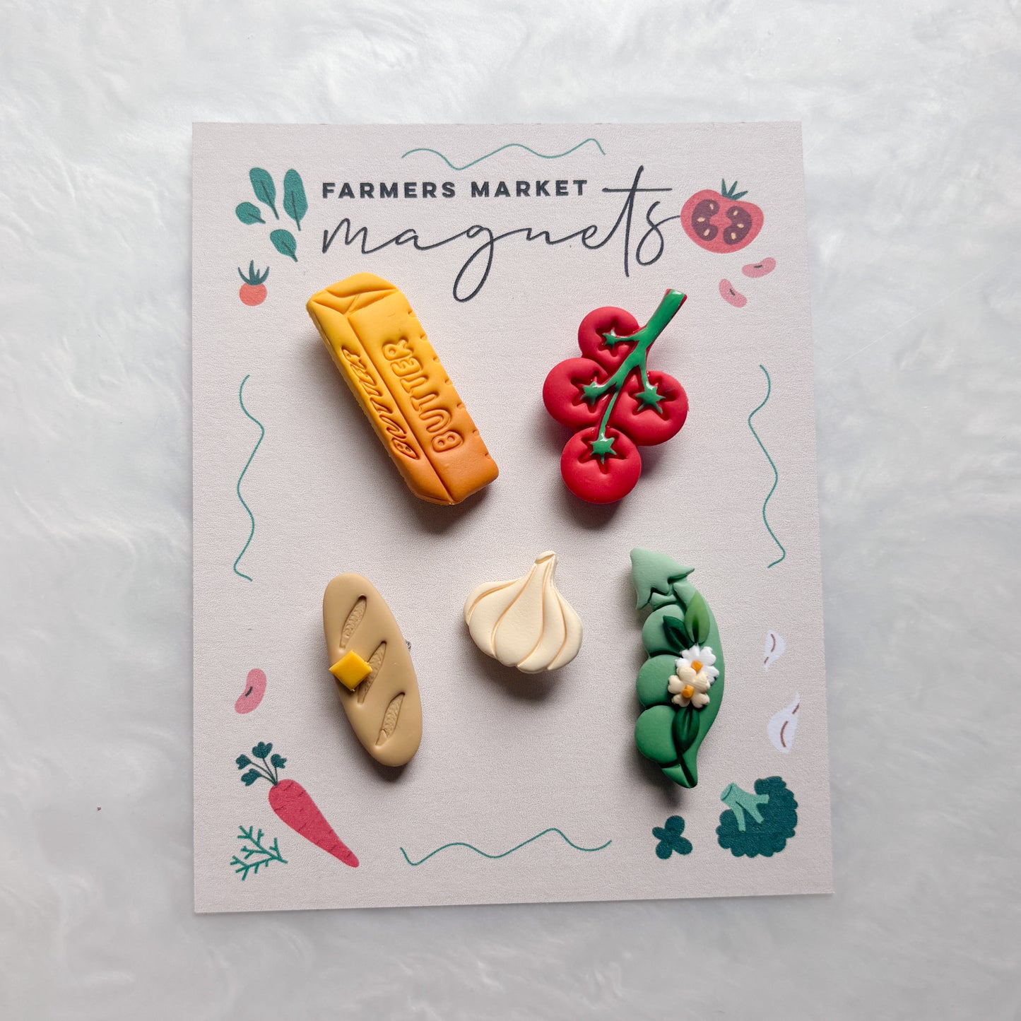 FARMERS MARKET MAGNET SET