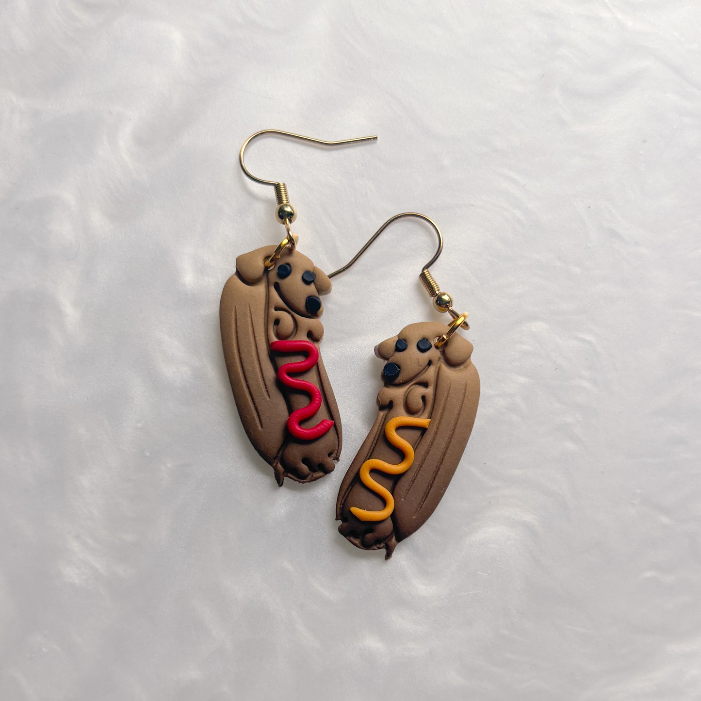 HOT DAWG EARRINGS