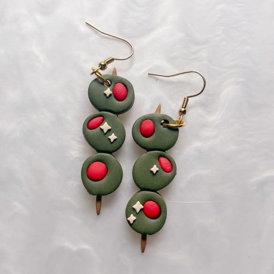 OLIVE SKEWER EARRINGS