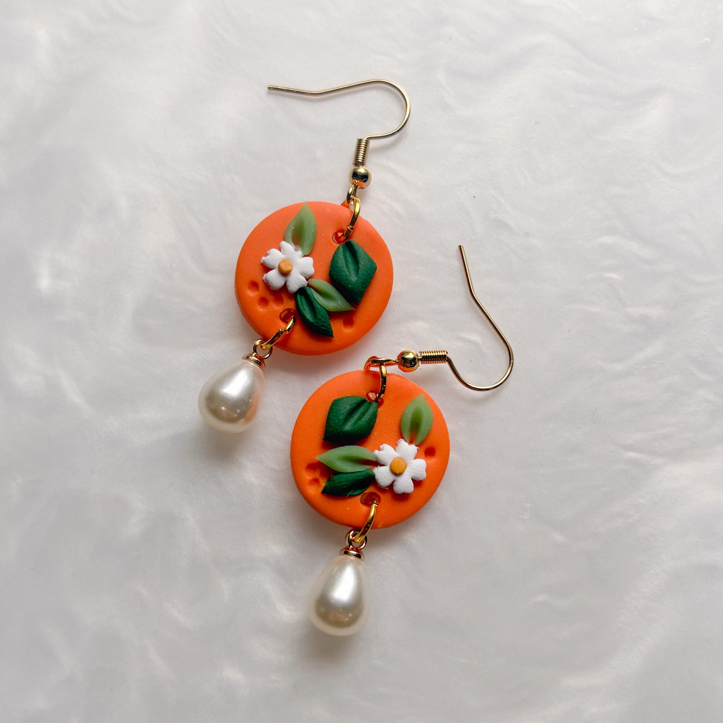 ORANGE EARRINGS