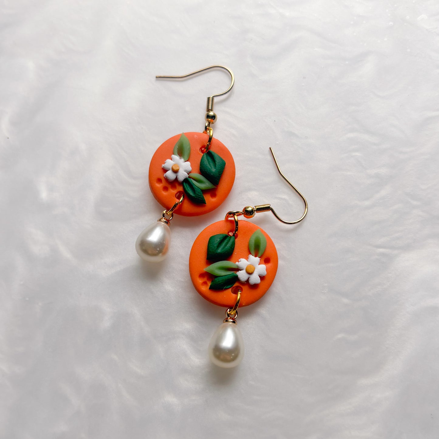 ORANGE EARRINGS