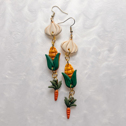 FARMERS MARKET TRIO EARRINGS