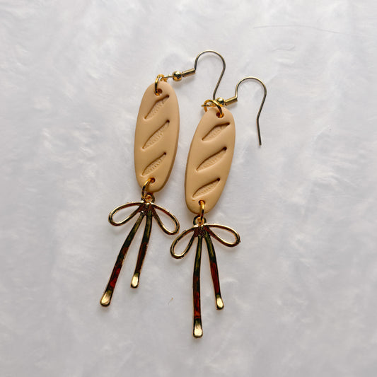BAGUETTES & BOWS EARRINGS