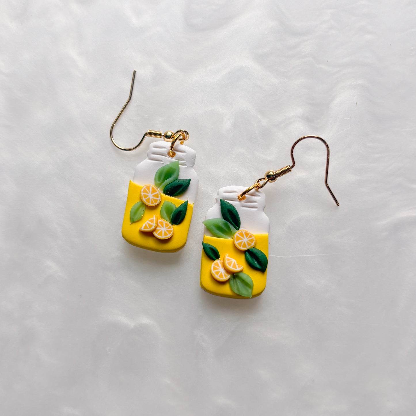 LEMONADE JAR EARRINGS