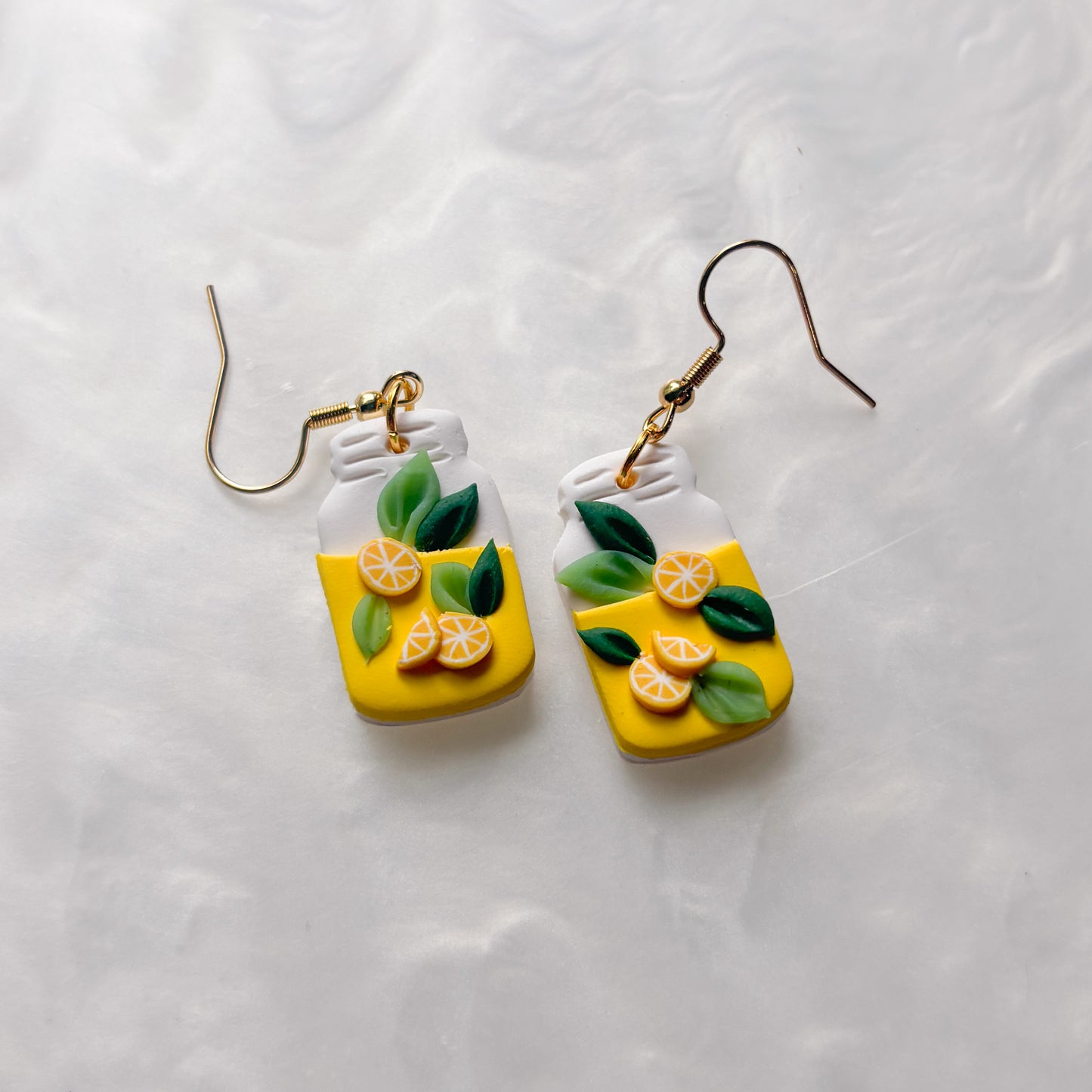 LEMONADE JAR EARRINGS