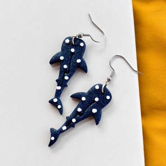 WHALE SHARK EARRINGS