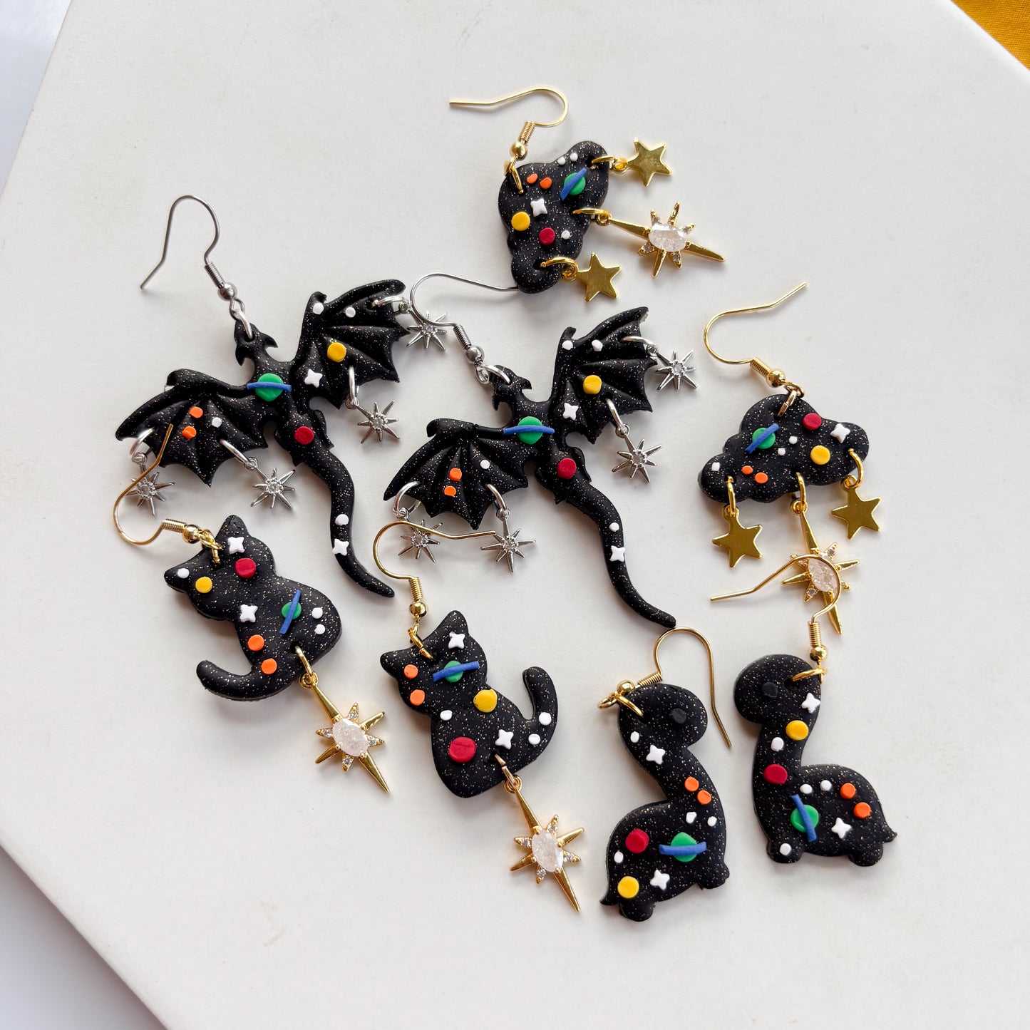 SPACE CAT EARRINGS
