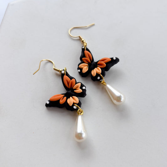 MONARCH BUTTERFLY EARRINGS