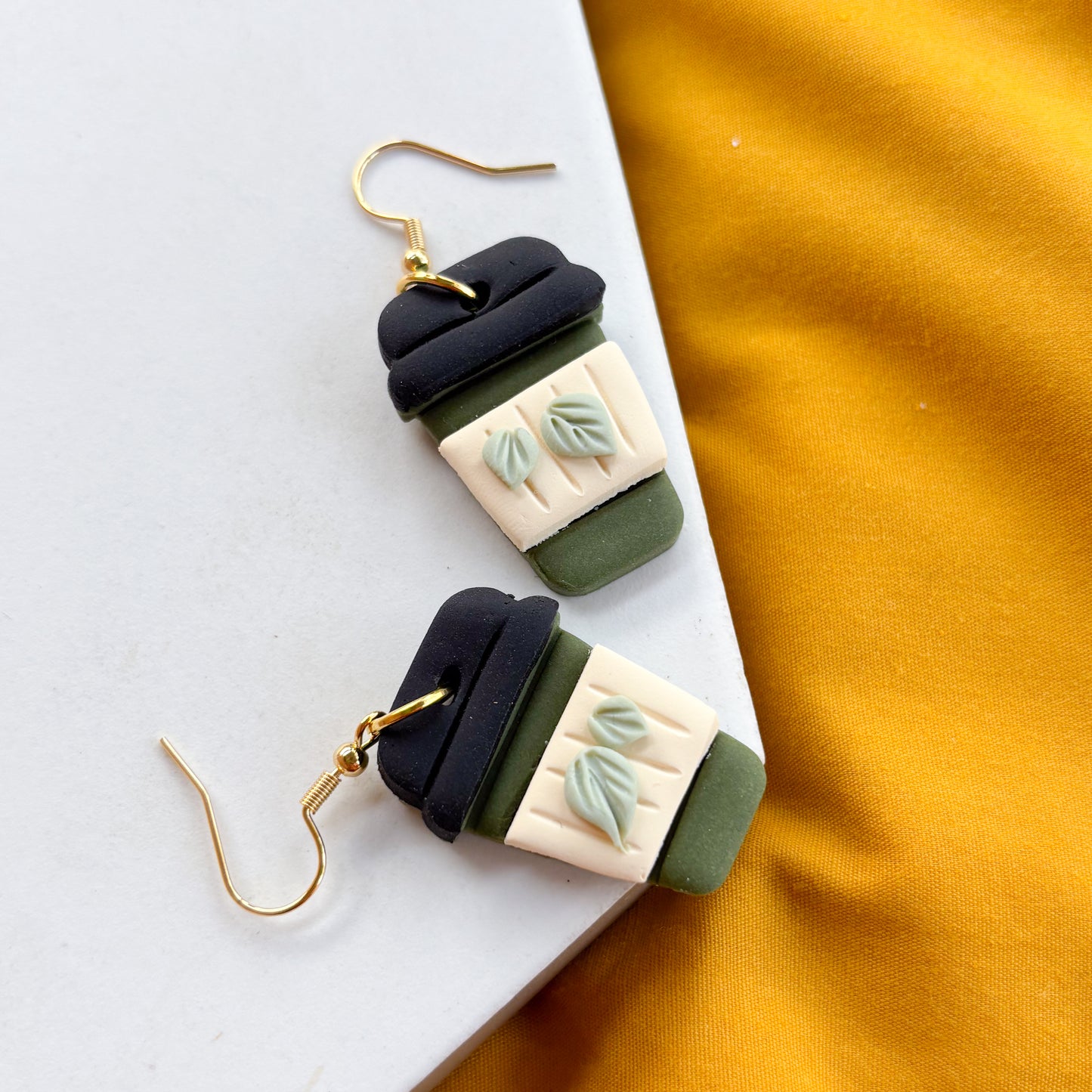 MATCHA LATTE EARRINGS