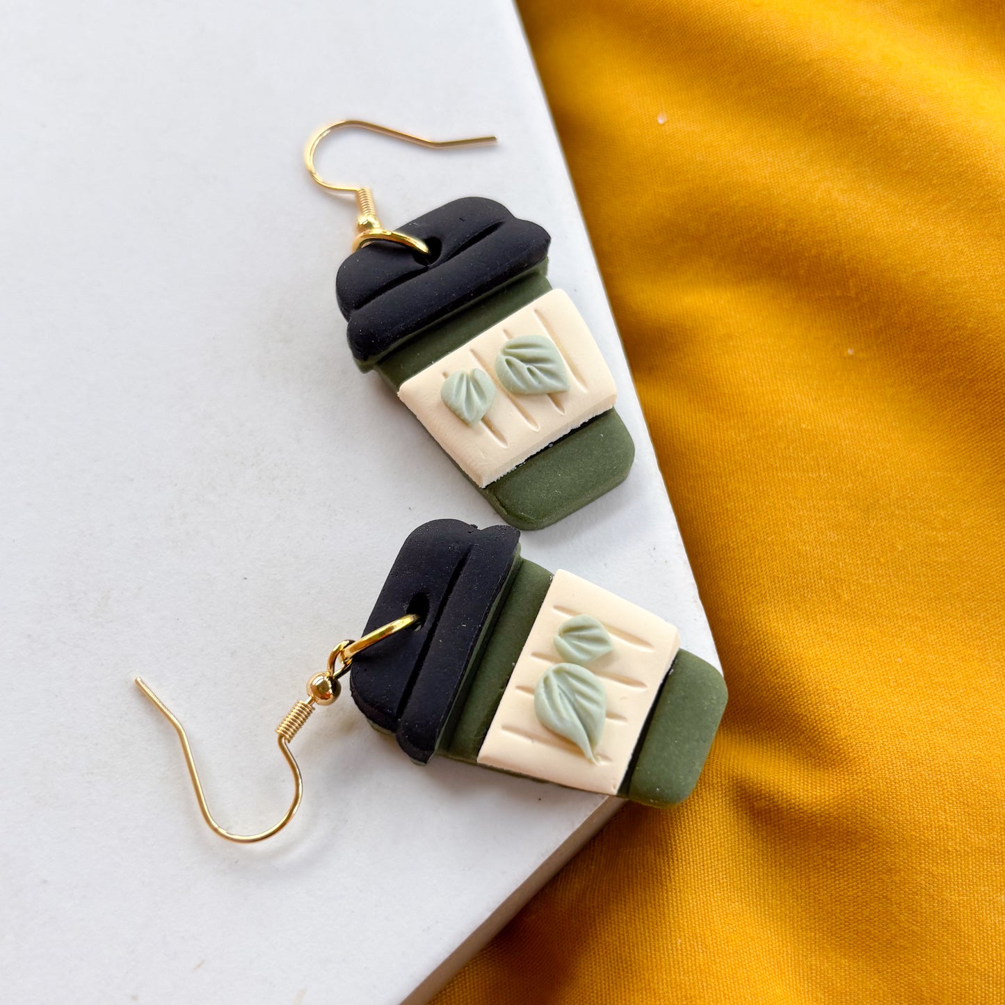 MATCHA LATTE EARRINGS
