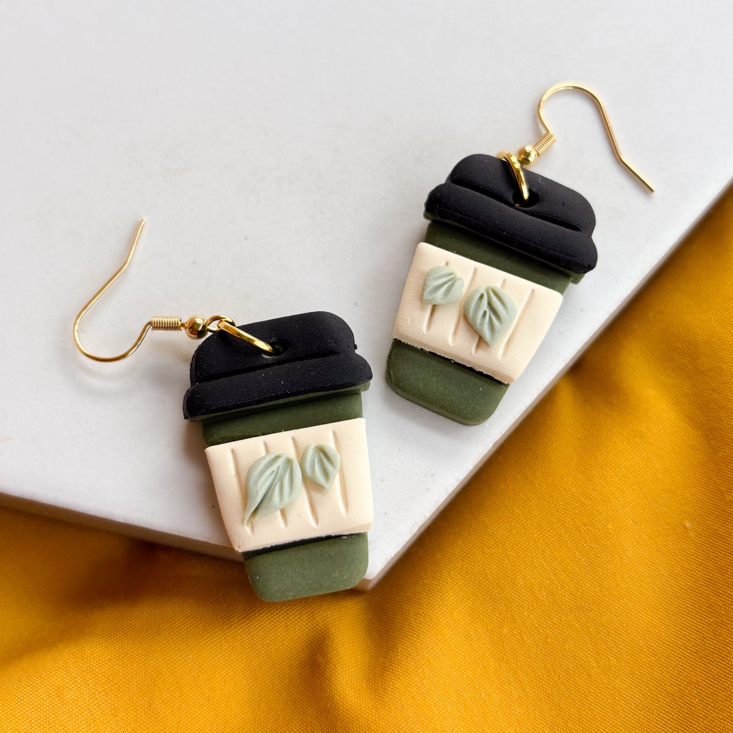MATCHA LATTE EARRINGS
