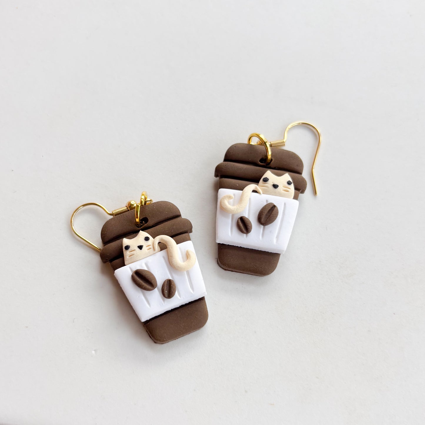 CAT-PPUCHINO EARRINGS