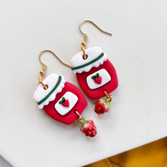 STRAWBERRY JAM EARRINGS
