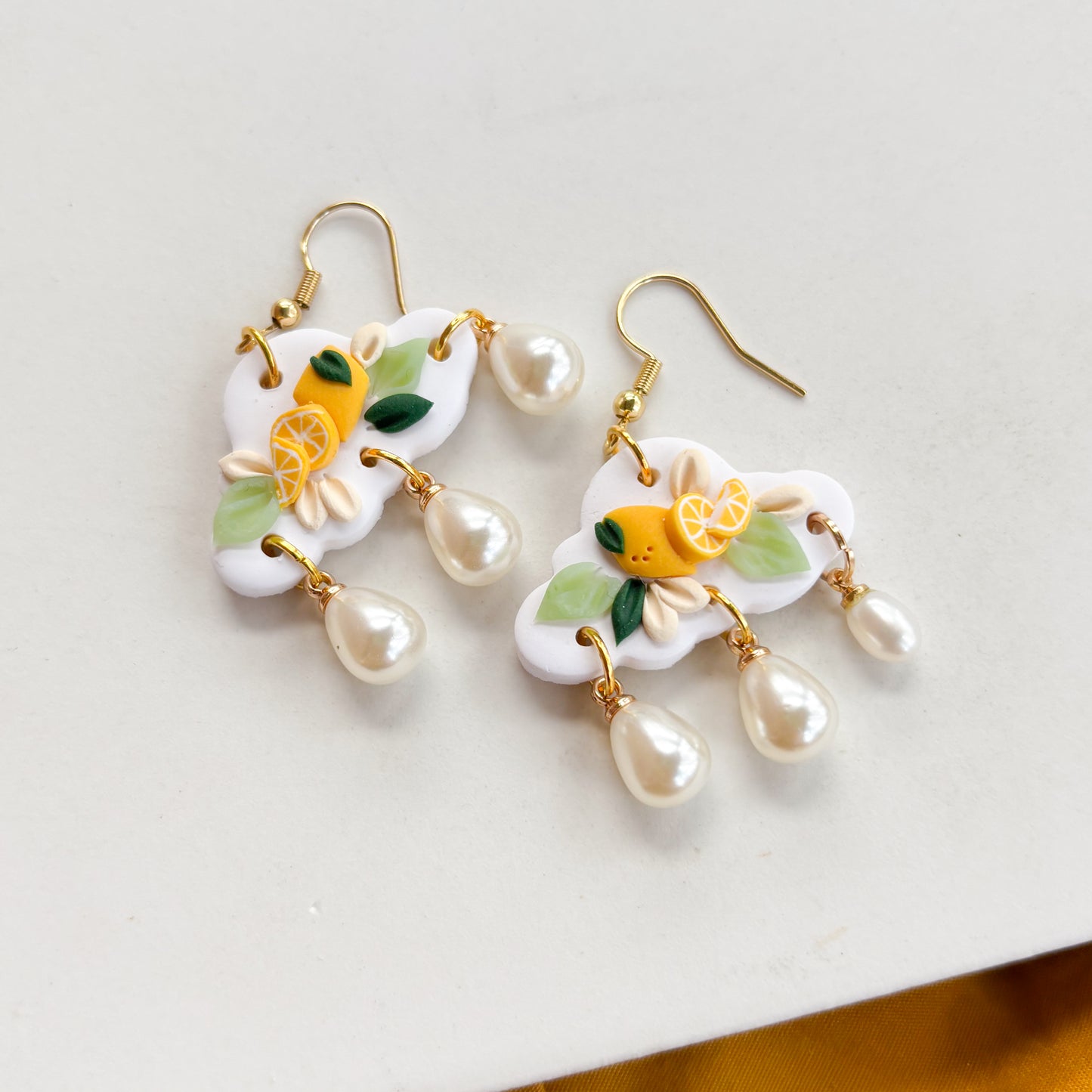 LEMON CLOUD EARRINGS