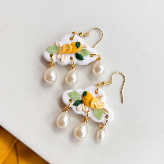 LEMON CLOUD EARRINGS