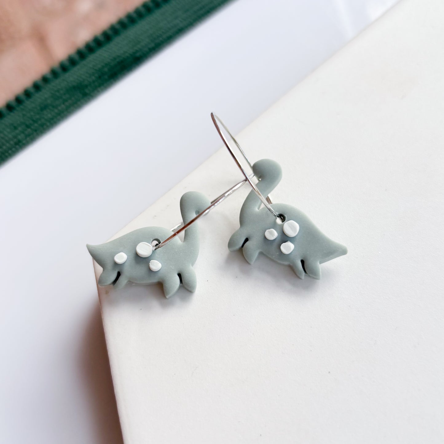 LOCH NESS MONSTER HOOP EARRINGS