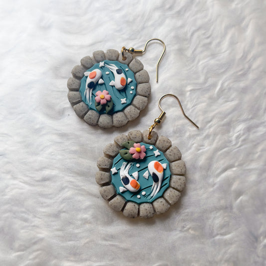 KOI POND EARRINGS