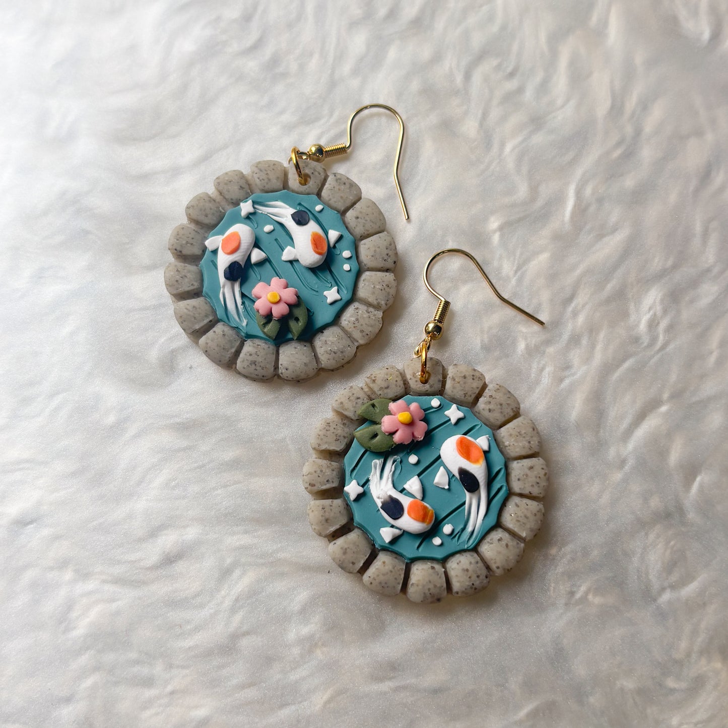 KOI POND EARRINGS