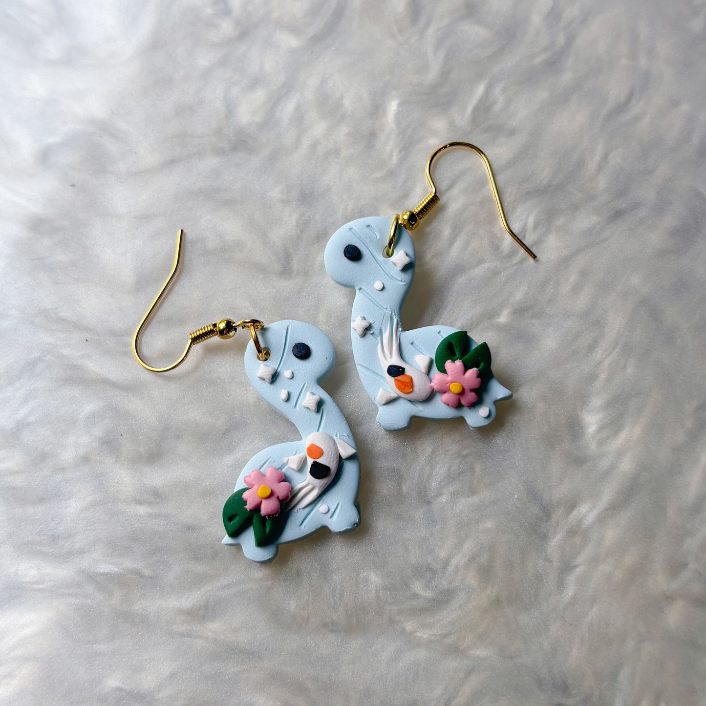 KOI DINO EARRINGS