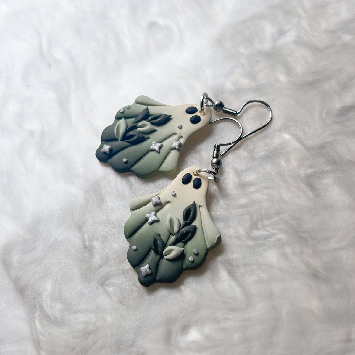 VINE OMBRE GHOST EARRINGS