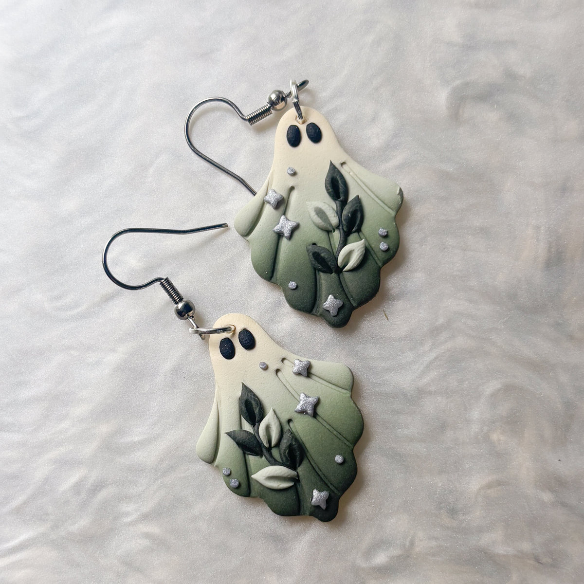 VINE OMBRE GHOST EARRINGS
