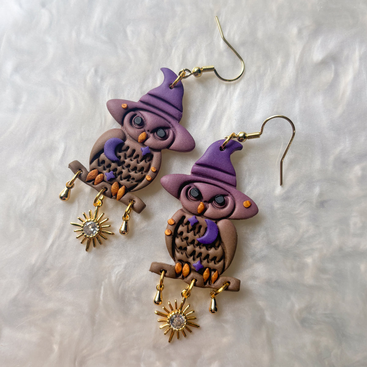 WIZARD OWL EARRINGS