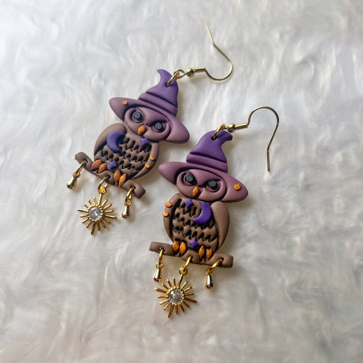 WIZARD OWL EARRINGS