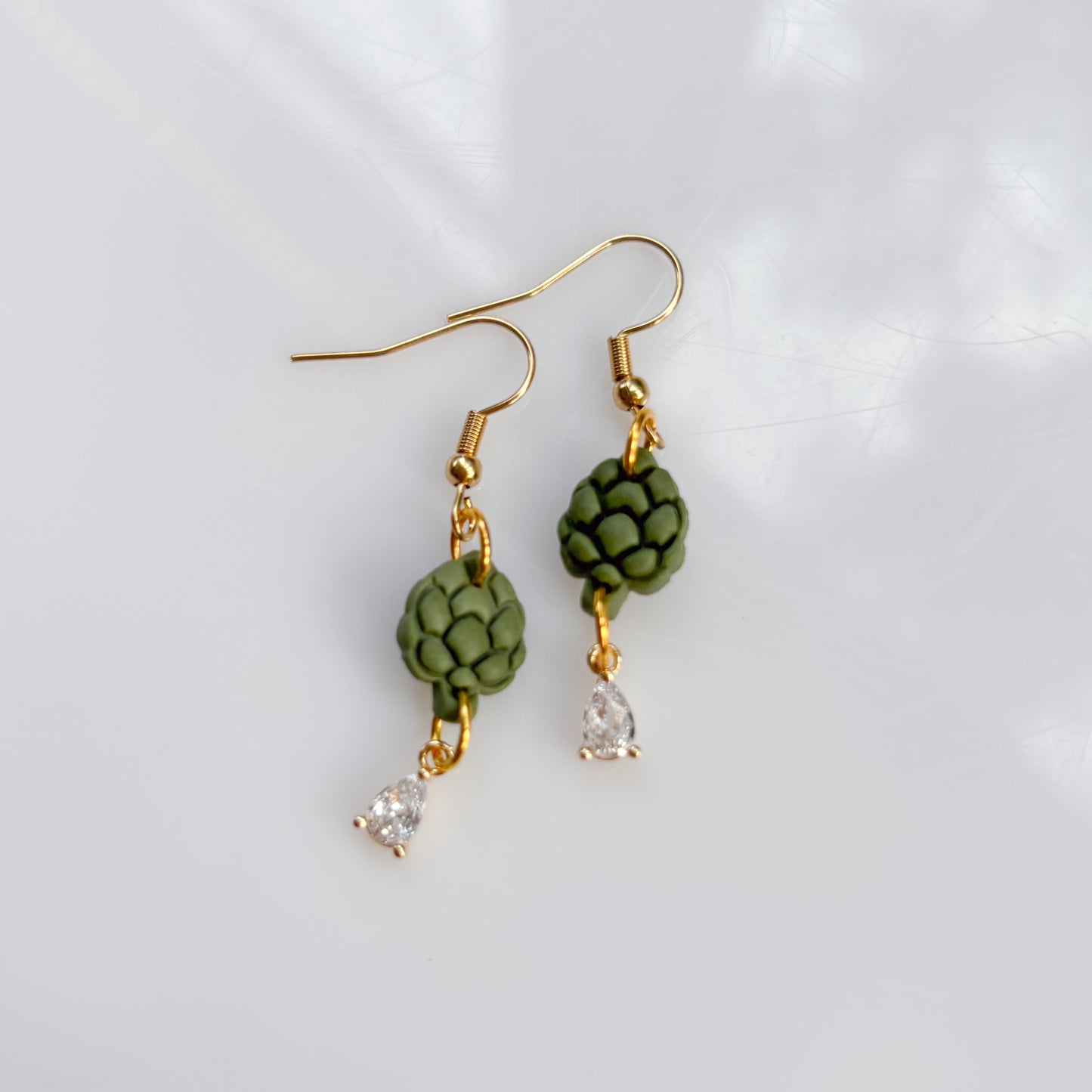 MINI ARTICHOKE EARRINGS