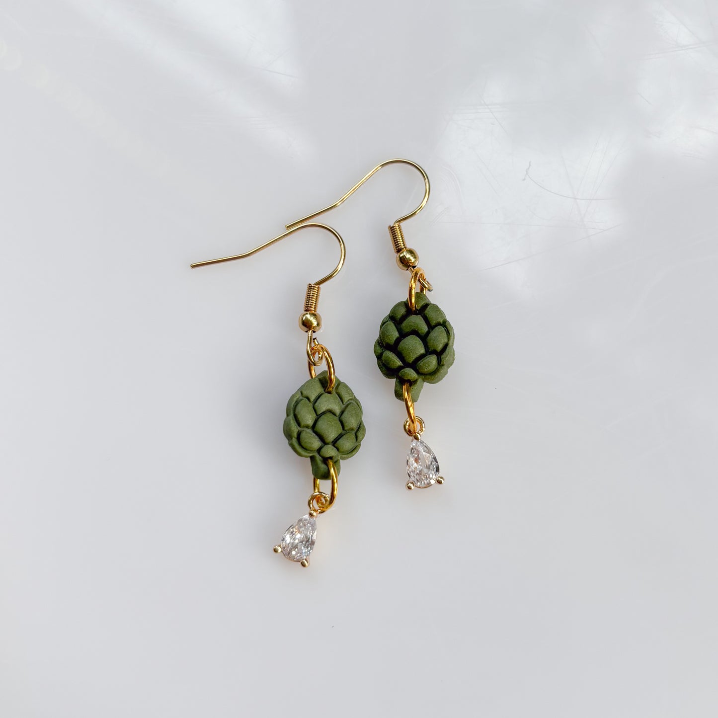 MINI ARTICHOKE EARRINGS