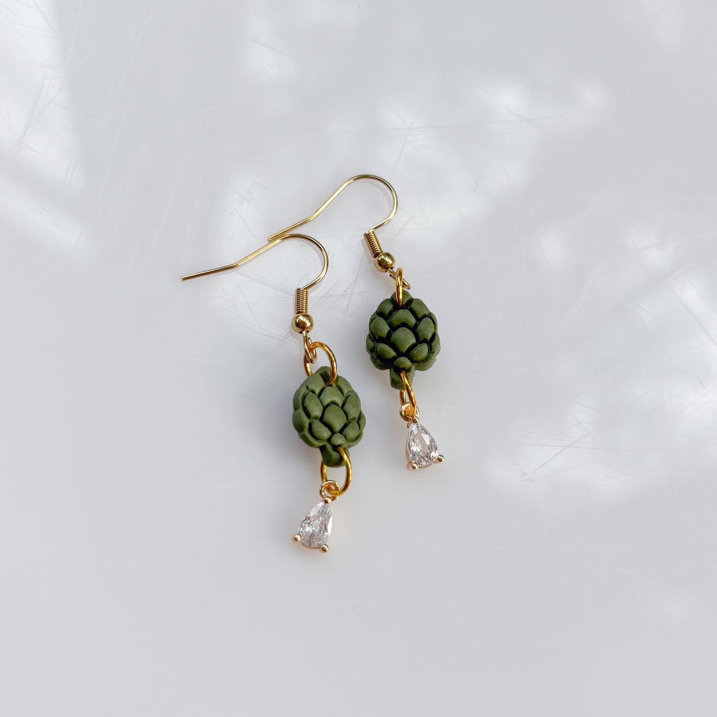 MINI ARTICHOKE EARRINGS