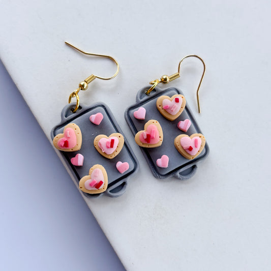 VALENTINE COOKIE TRAY EARRINGS