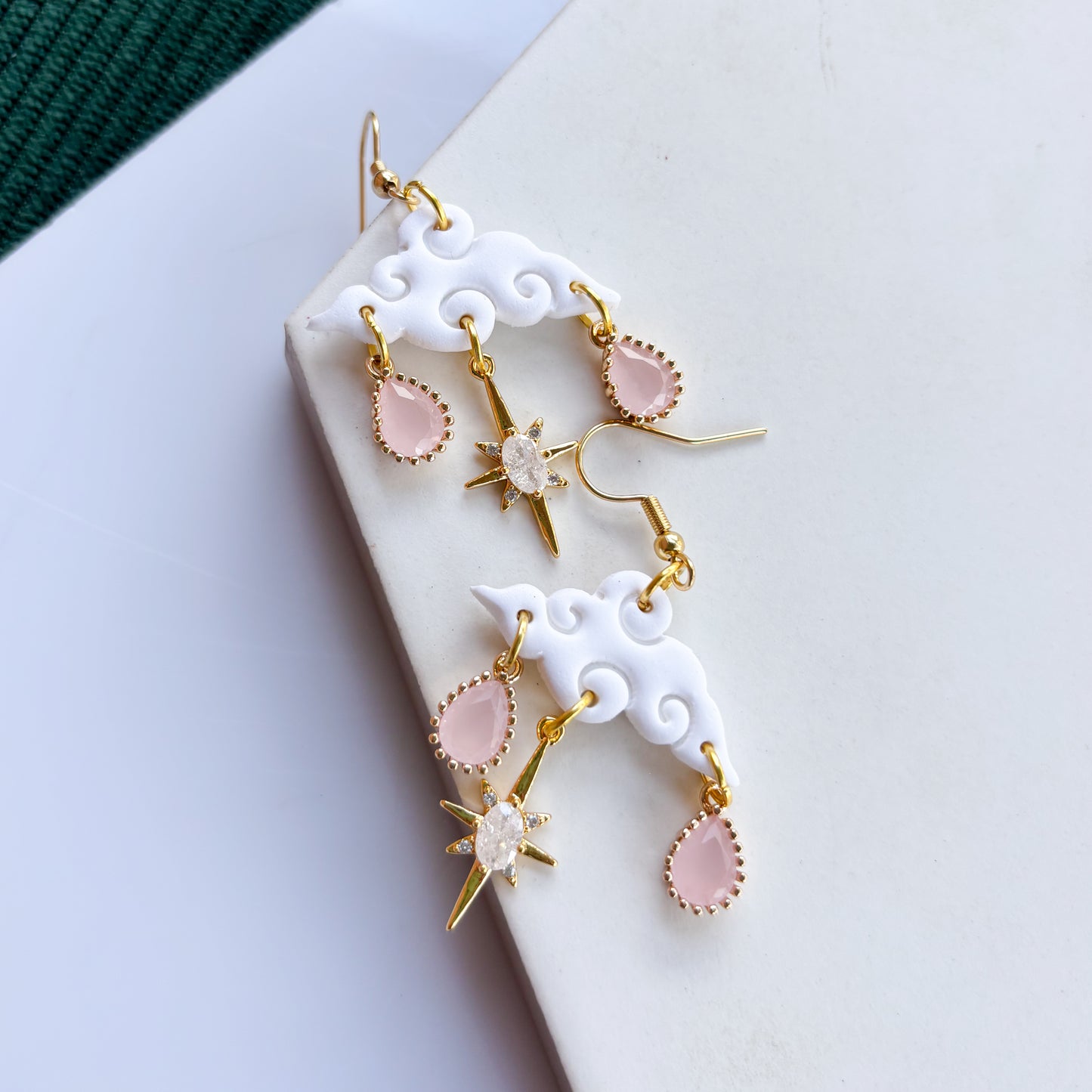 SWIRLY CLOUD EARRINGS