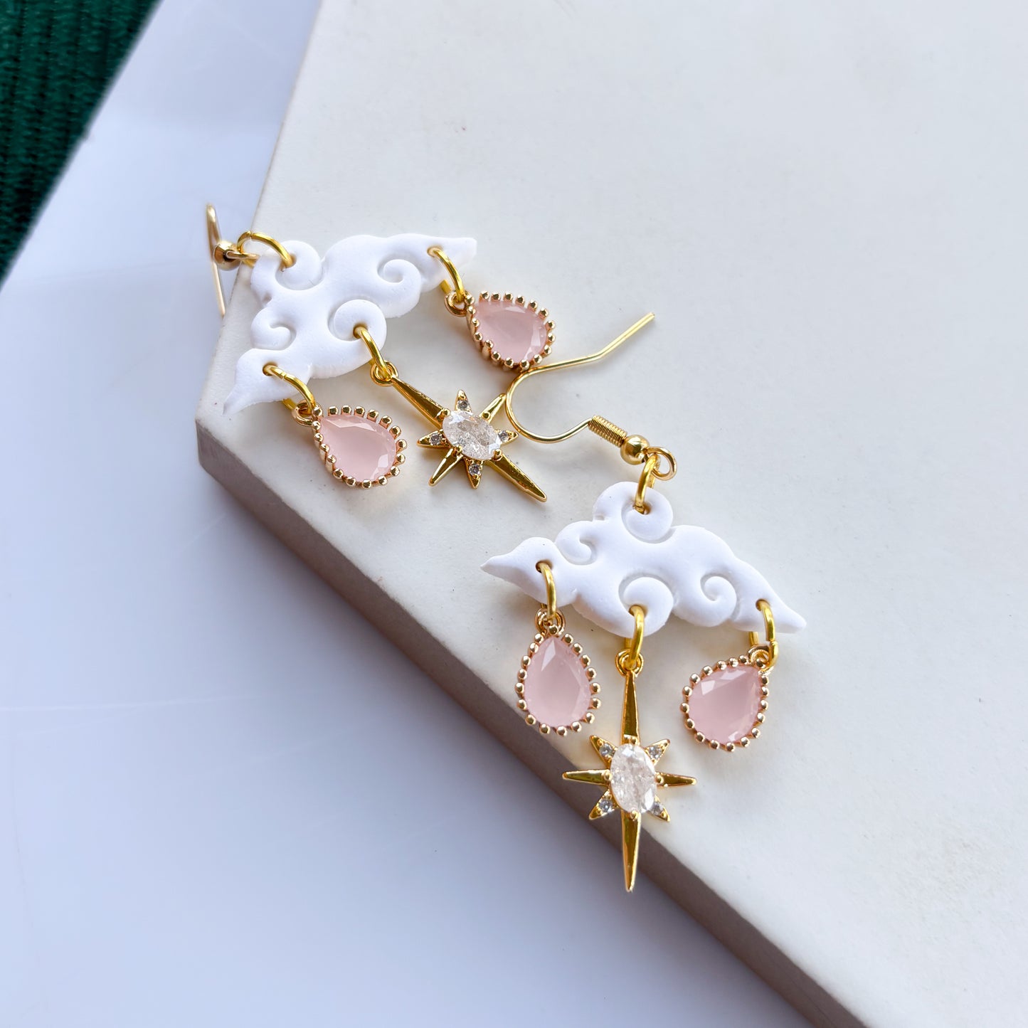 SWIRLY CLOUD EARRINGS