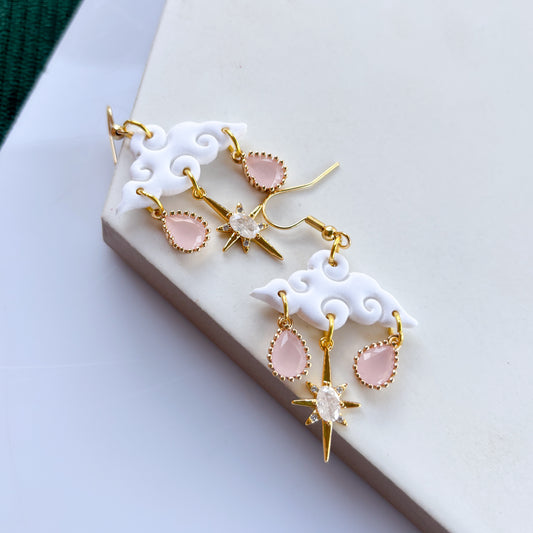 SWIRLY CLOUD EARRINGS